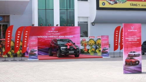 Ninh Thuận: Trạm sạc VinFast - Showroom VinFast Ninh Thuận